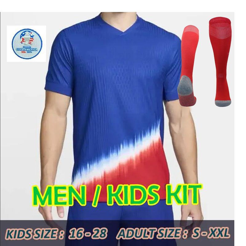 2024 away kit socks Copa America Patch