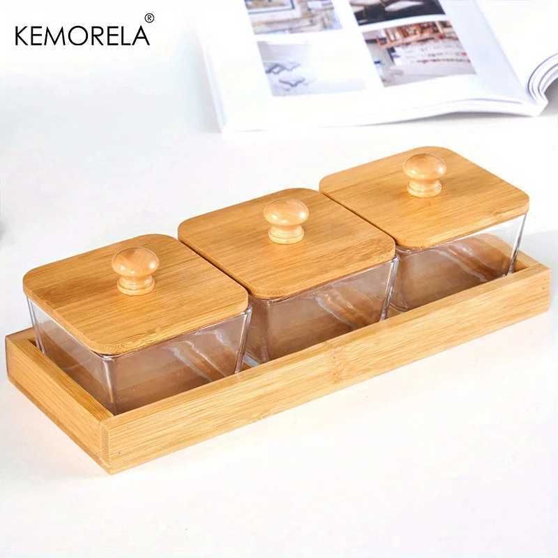 3 Grids-Woodentray