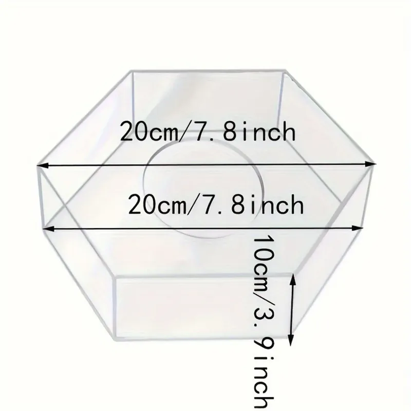 Hexagonal large 1pcs