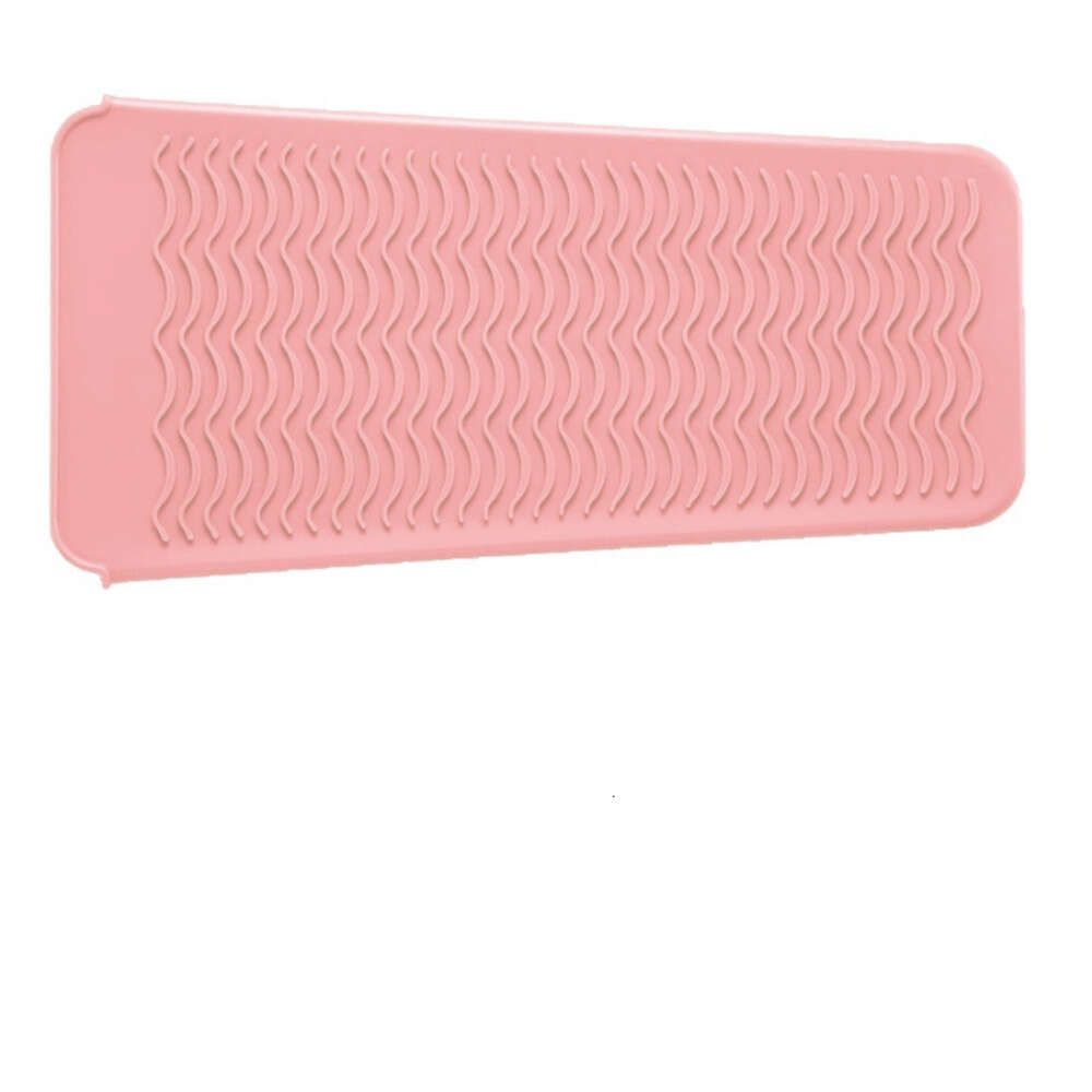 Pink-Curly Hair Stick Isolation Pad