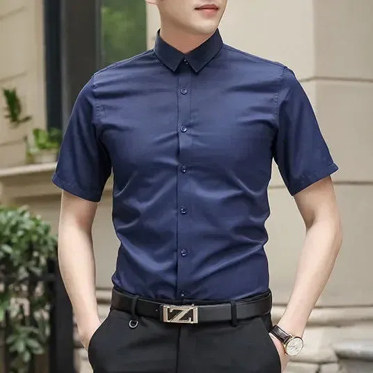 Navy Blue Shirt