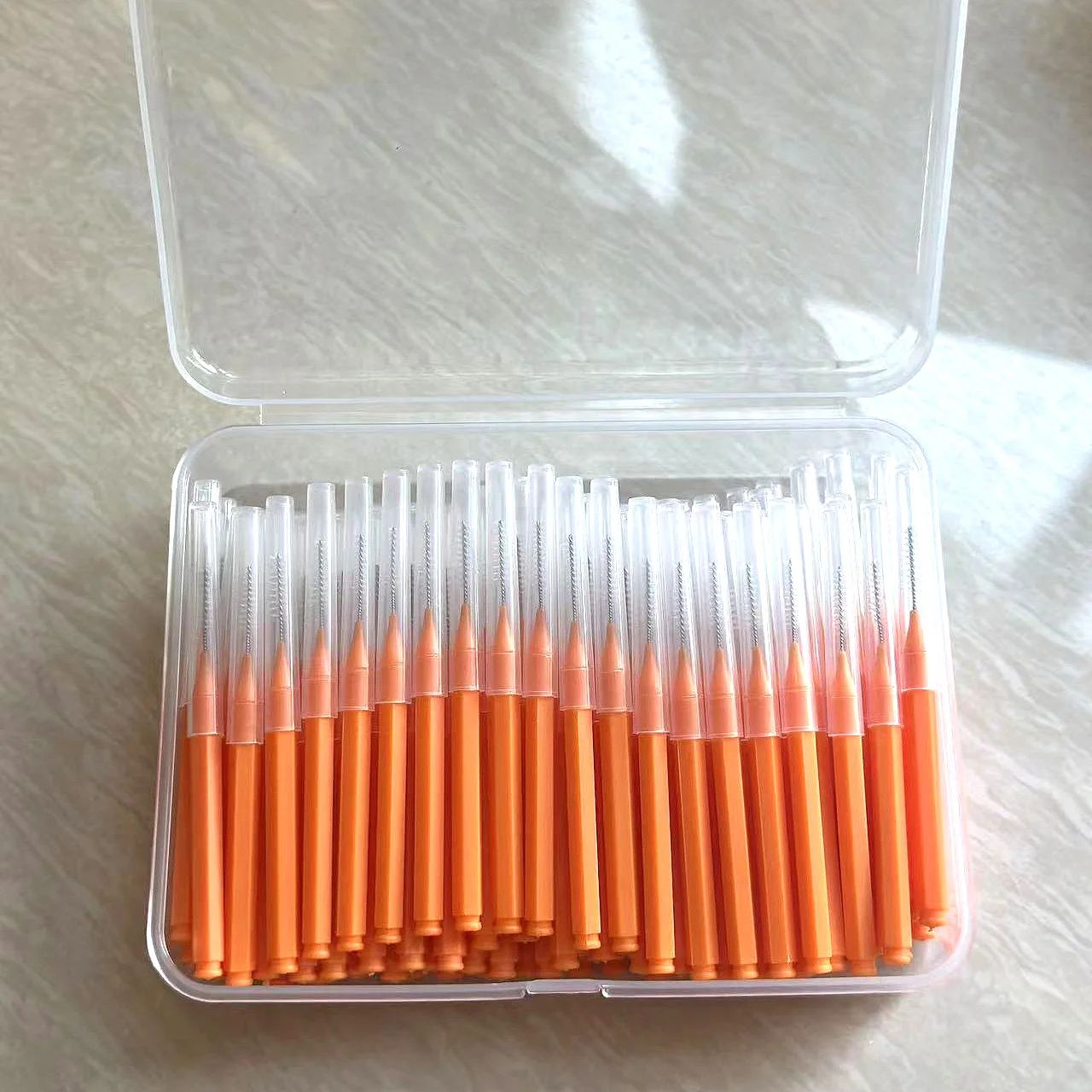 Färg: 100 st orange 0,9 mm