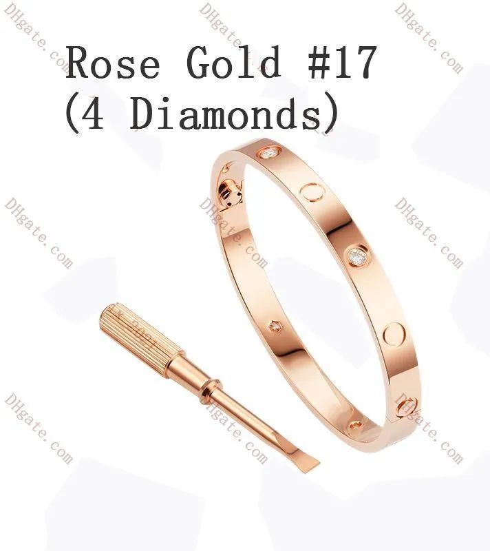 Rose Gold # 17 (4 diamantes)