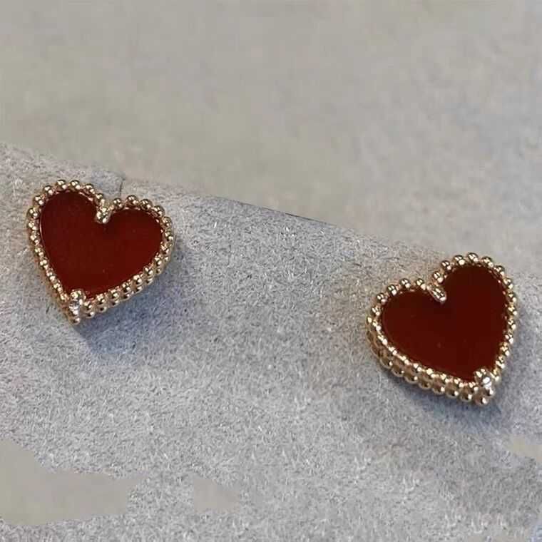 Boucles d'oreilles amour-argent 925