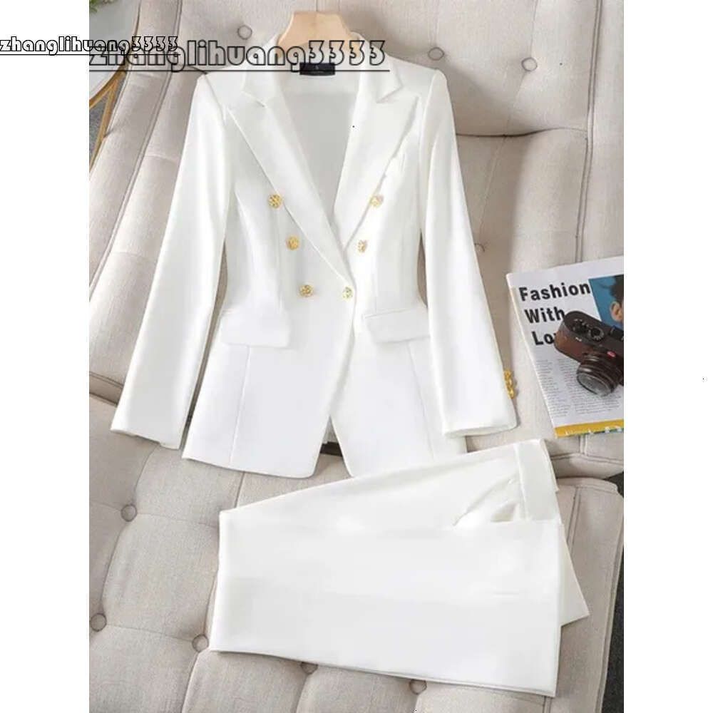 White Pant Suit