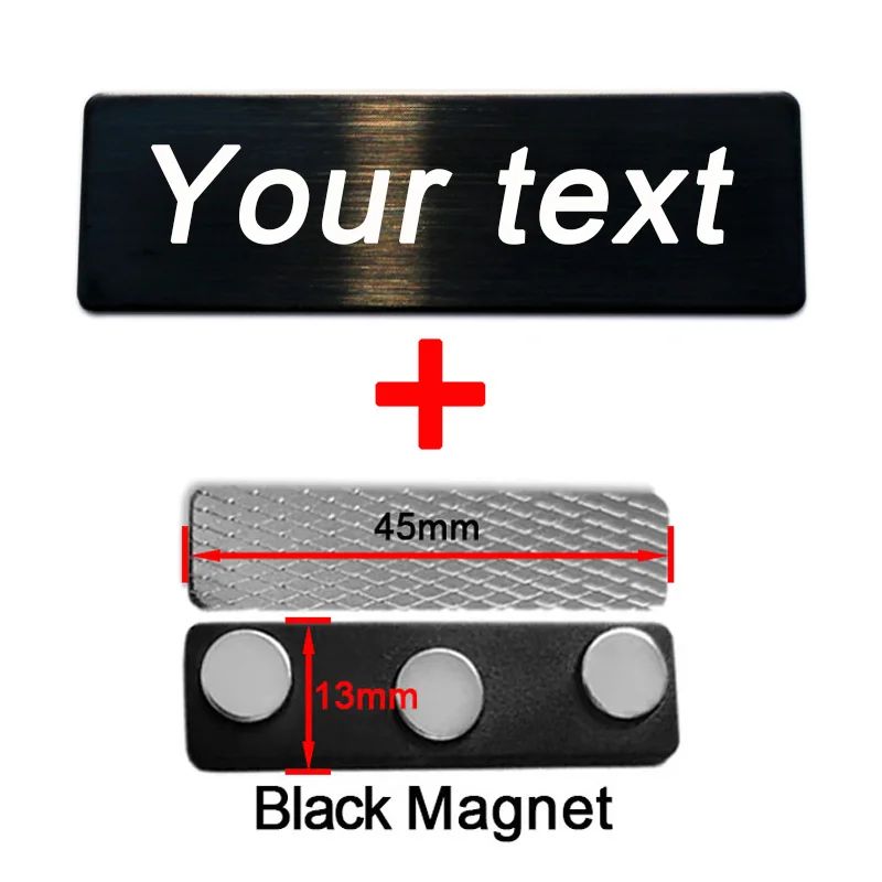 Metal color:Black Magnet