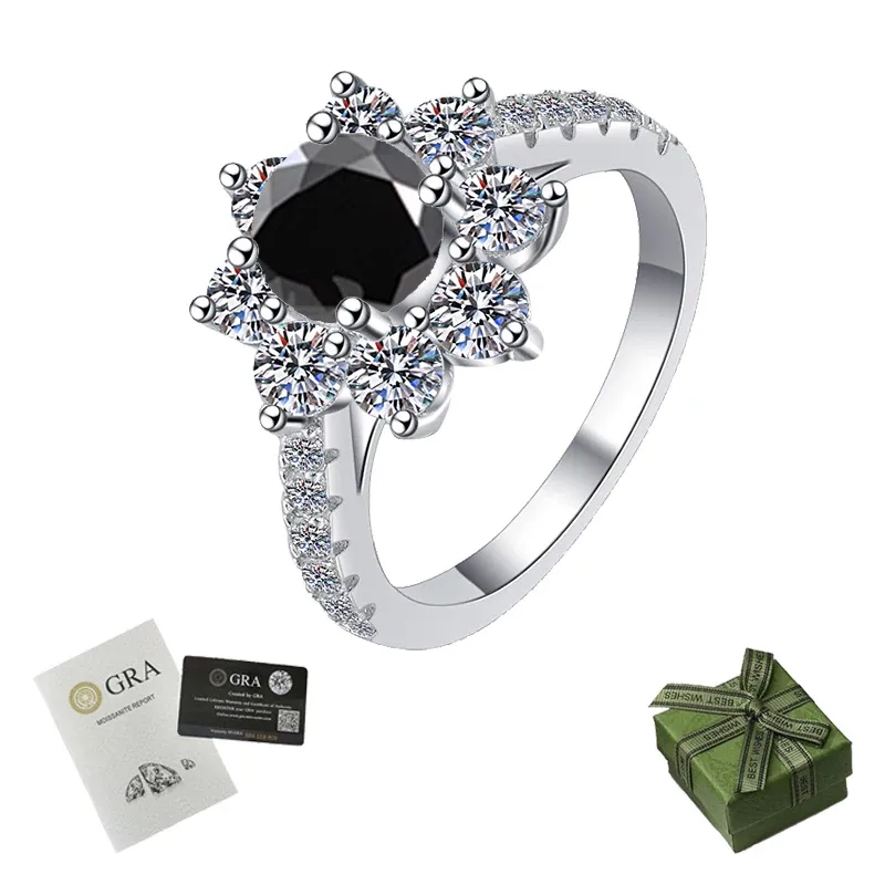 1 CT Moissanite Black (JZ0001)