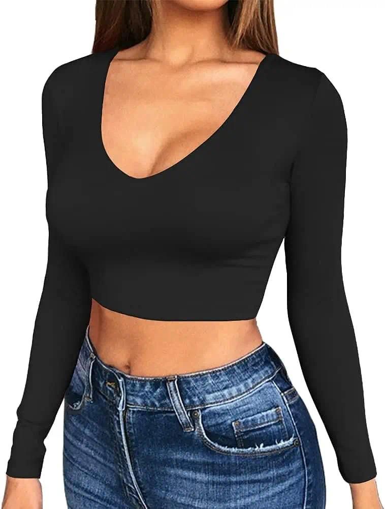 04  V-neck Black