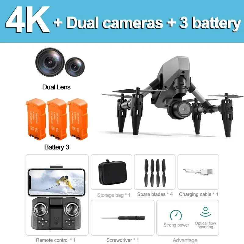 Kleur: Black-4K-Battery-3