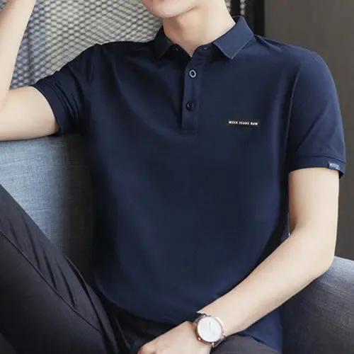 A-Navy Blue Polo