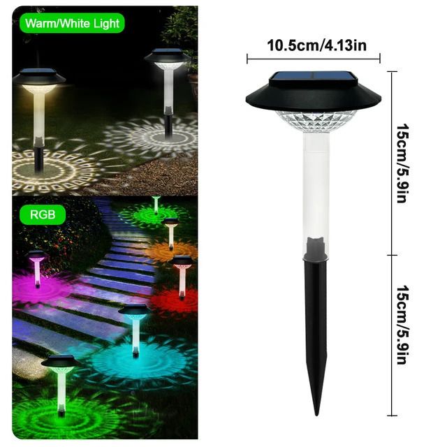 Solar Pathway-lamp - 4 stuks