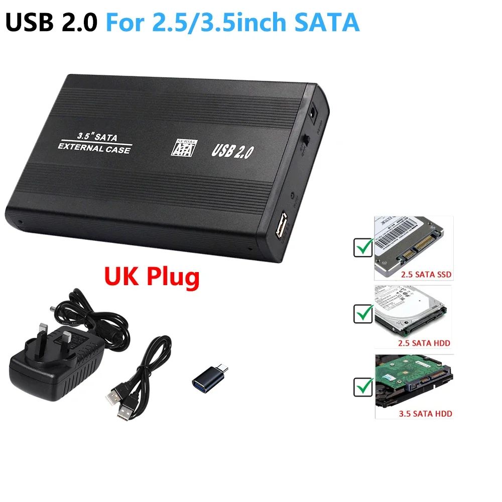 Color:03 UK Plug USB 2.0