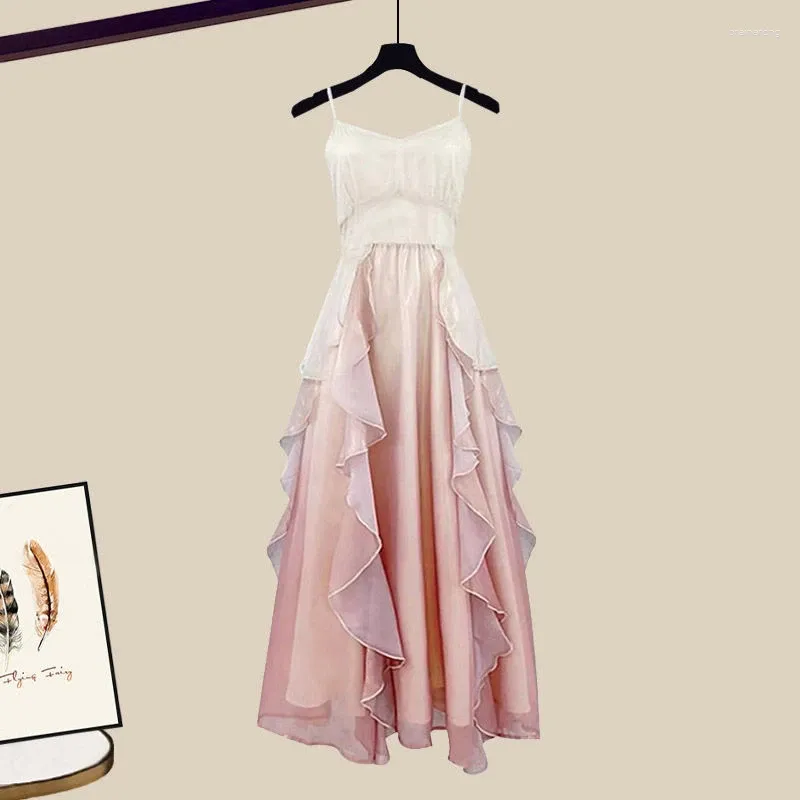 Gradient Pink Dress