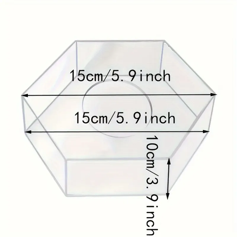 Hexagonal small 1pcs