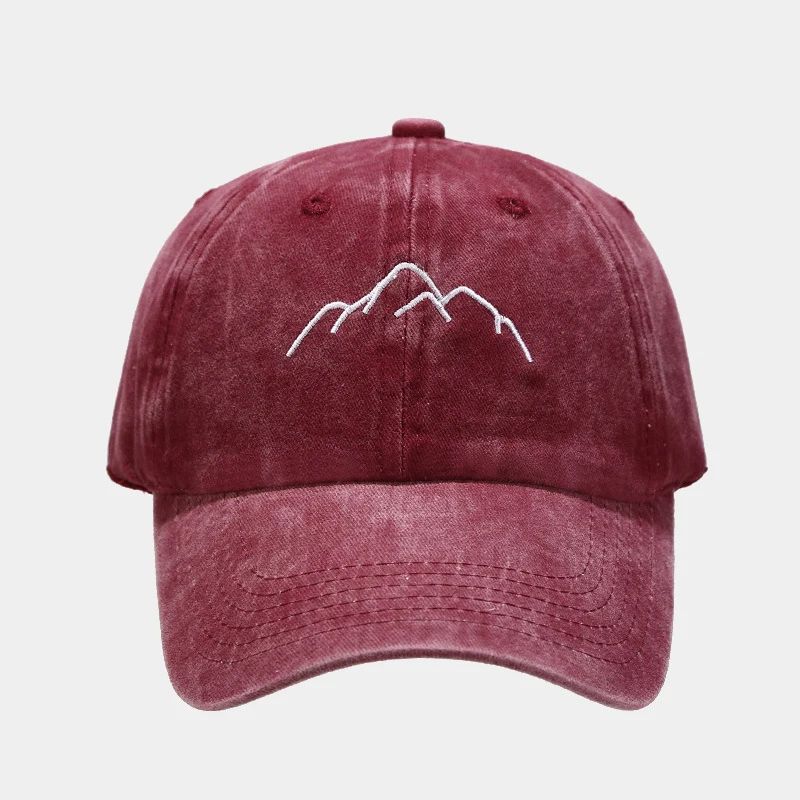 Color:wine red mountain