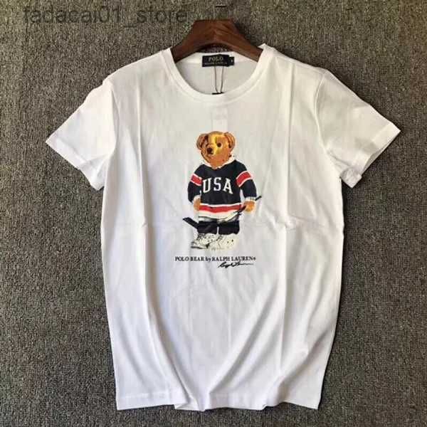 Hockey Bear White