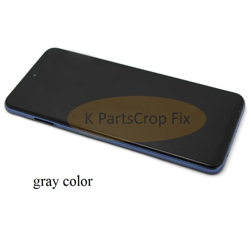 Color: gris con marco
