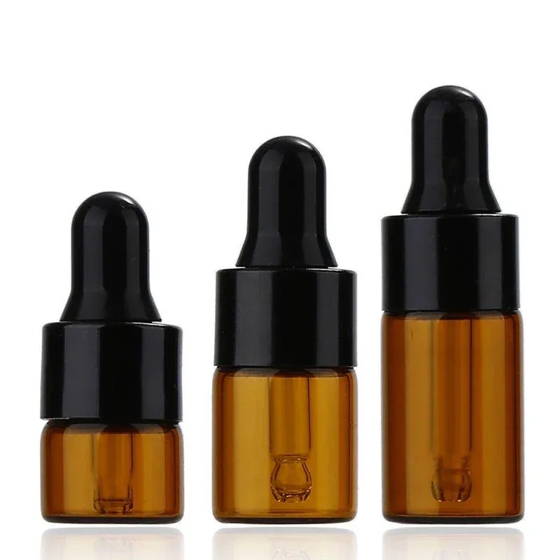 glass 1ml Amber-Black-Black