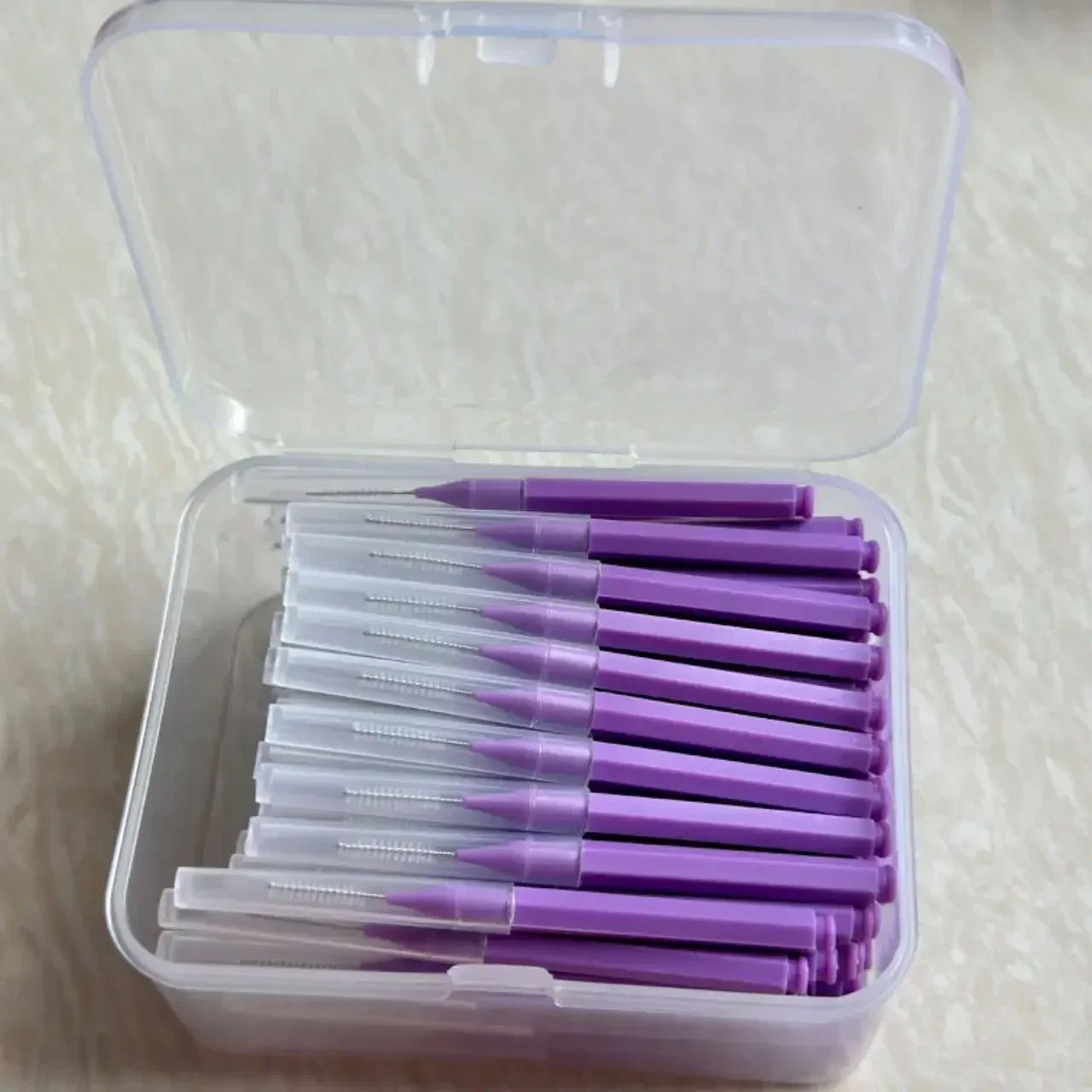 Color:80pcs 0.7 mm purple