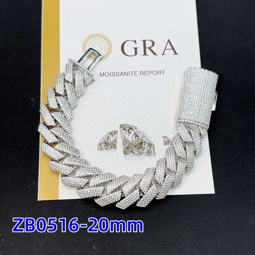 20mm ZB0516-SILver-7inches