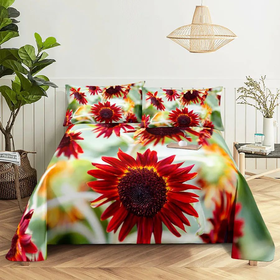 Kolor: arkusz łóżka kwiatowy 20