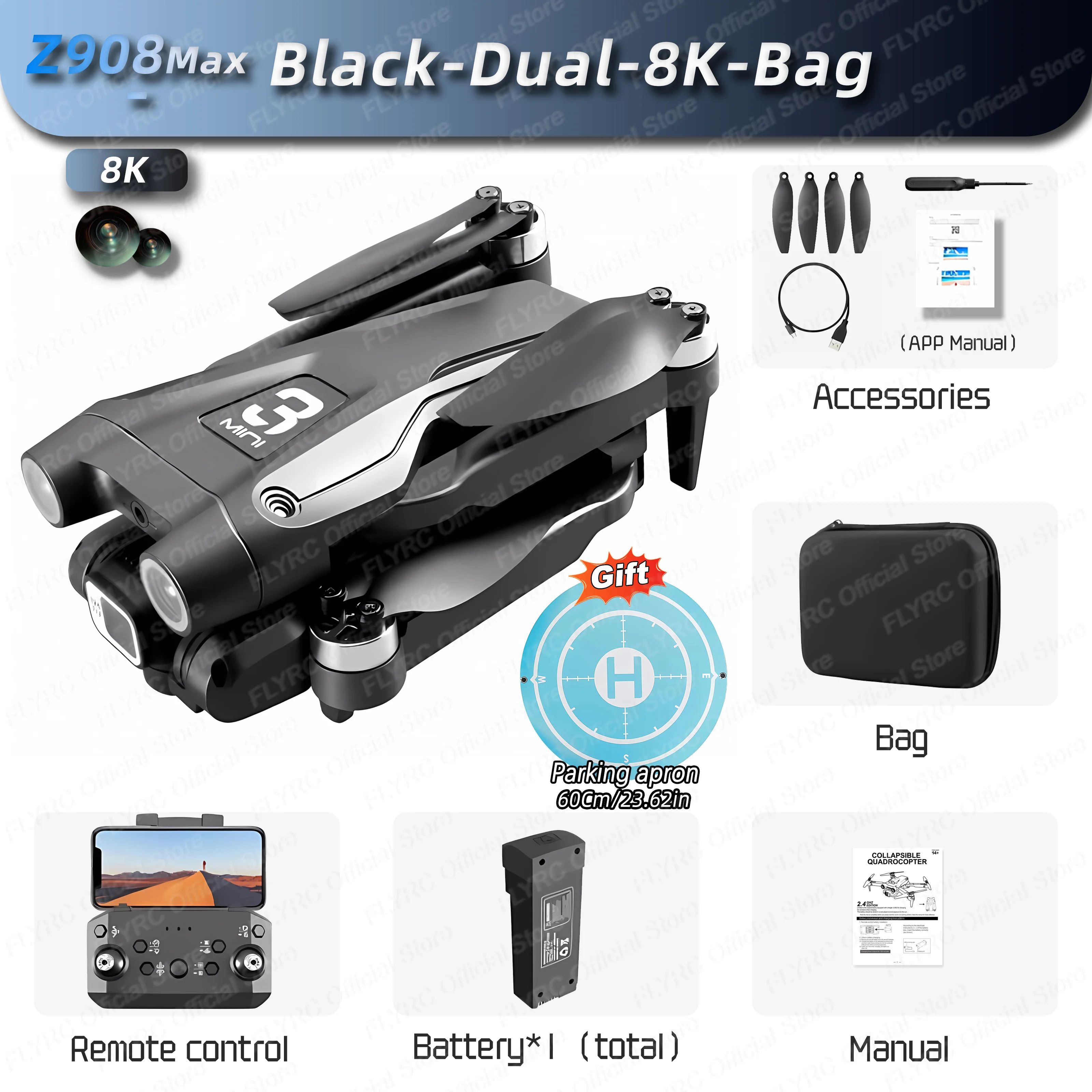 Färg: Black-dual8k-väska