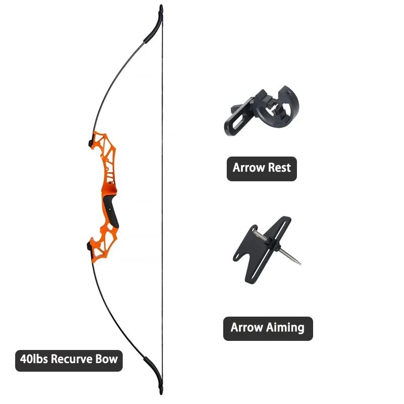 Color:40lbs recurve bow OR