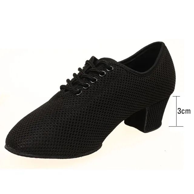 Black 3cm Suede