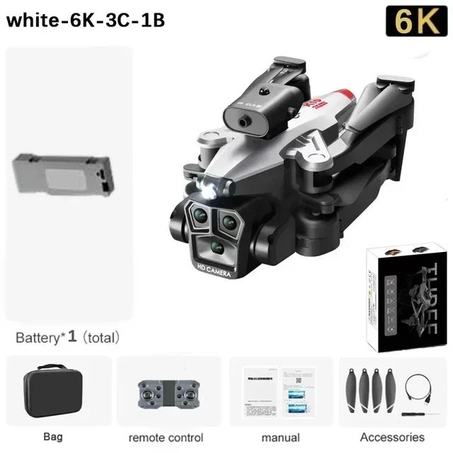 اللون: White-6K-BAG-1B