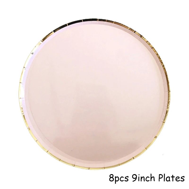 9inch Plate 8pcs19