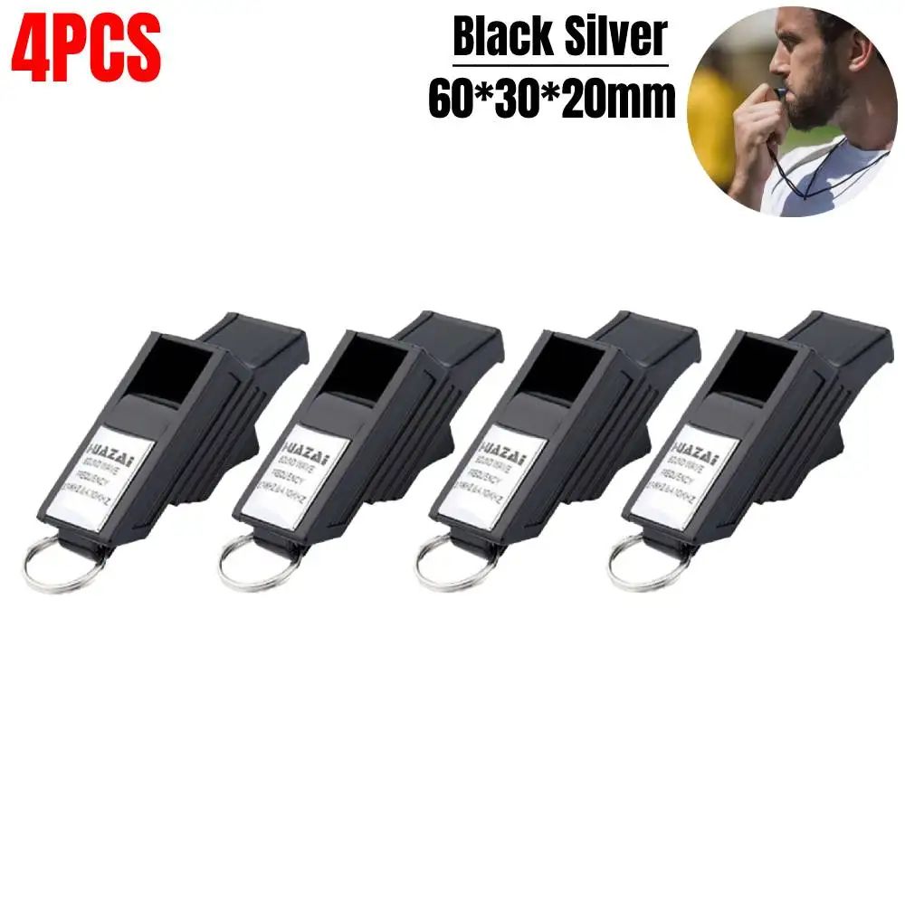 Color:4PCS Black Silver