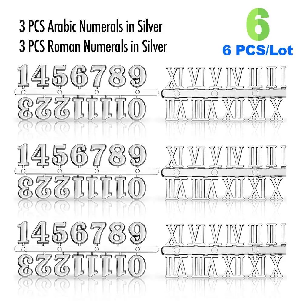 Color:Silver - 6 PCS