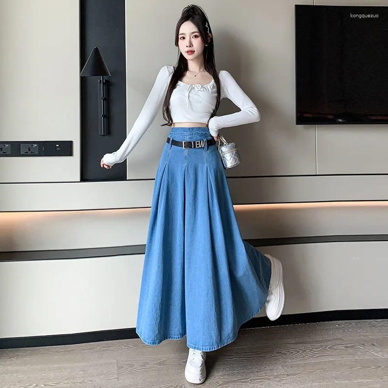 Light blue skirts