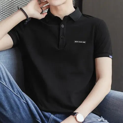 A-Black Polo Shirt