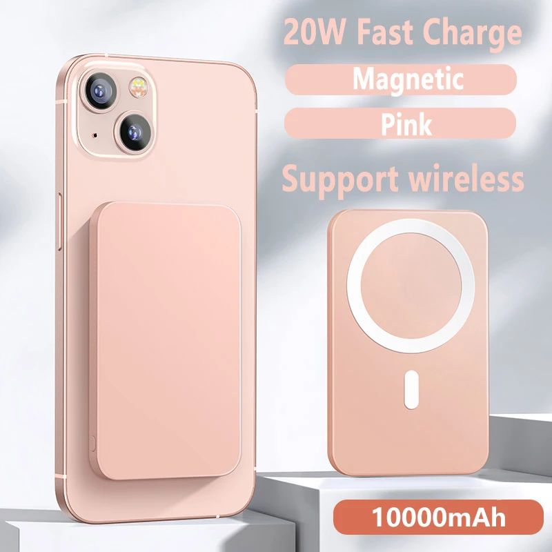 Kleur: 10000mah roze