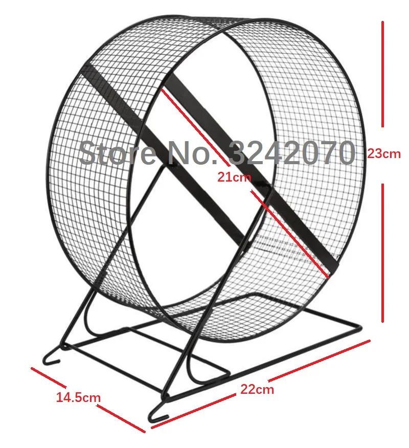 Kolor: czarne koło 21 cm