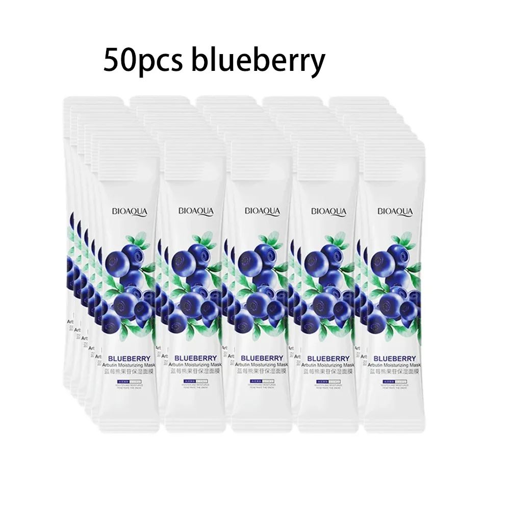 Farbe: 50pcs Blaubeer