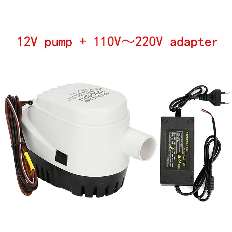 12v-11v-220v-1100GPH 29mm tubo