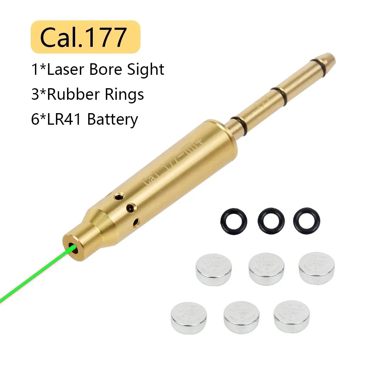 Color:GN-Cal.17HMR .177Cal