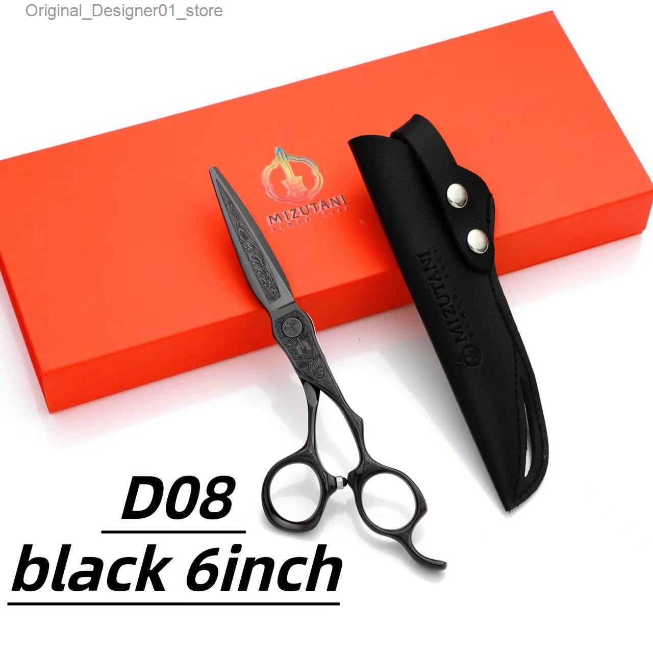 D08 Black 6 Inches