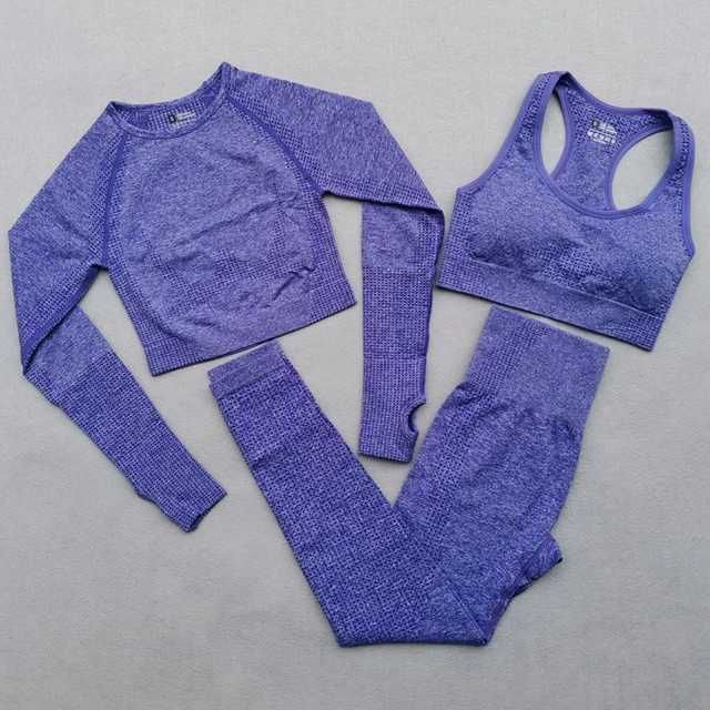 Purple 3pcs Set