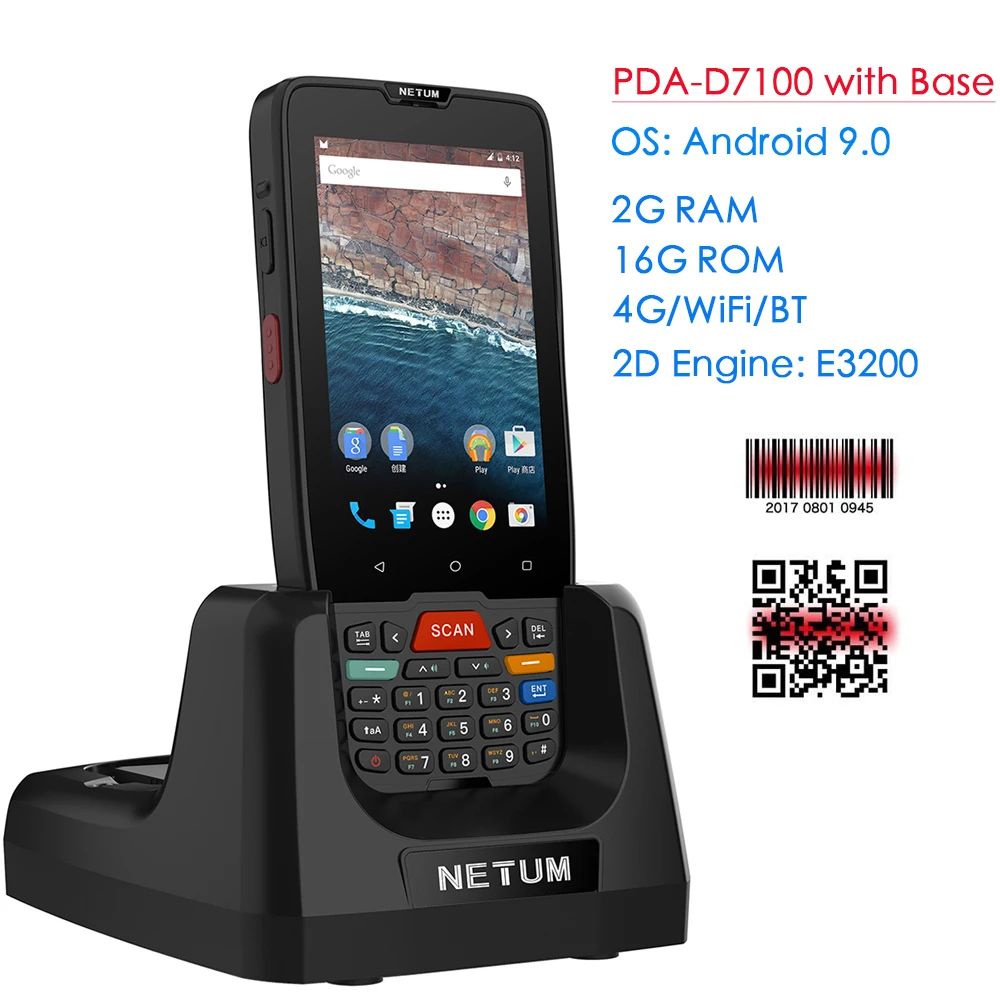 PDA-7100 met stand-EU