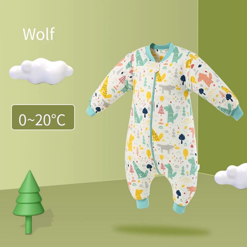 Kleur: out007-wolfkid maat: l 100-120 cm