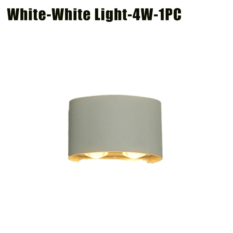 1pc Luce bianca-4W-bianca