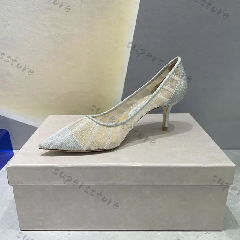 White heel 6.0cm