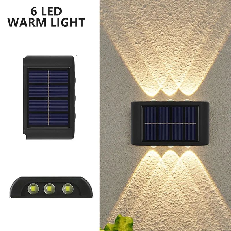 Cor emissora: 1pc 6led Warm Light