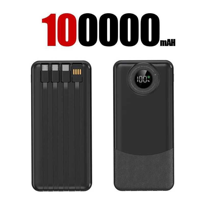 Черный 100000mah