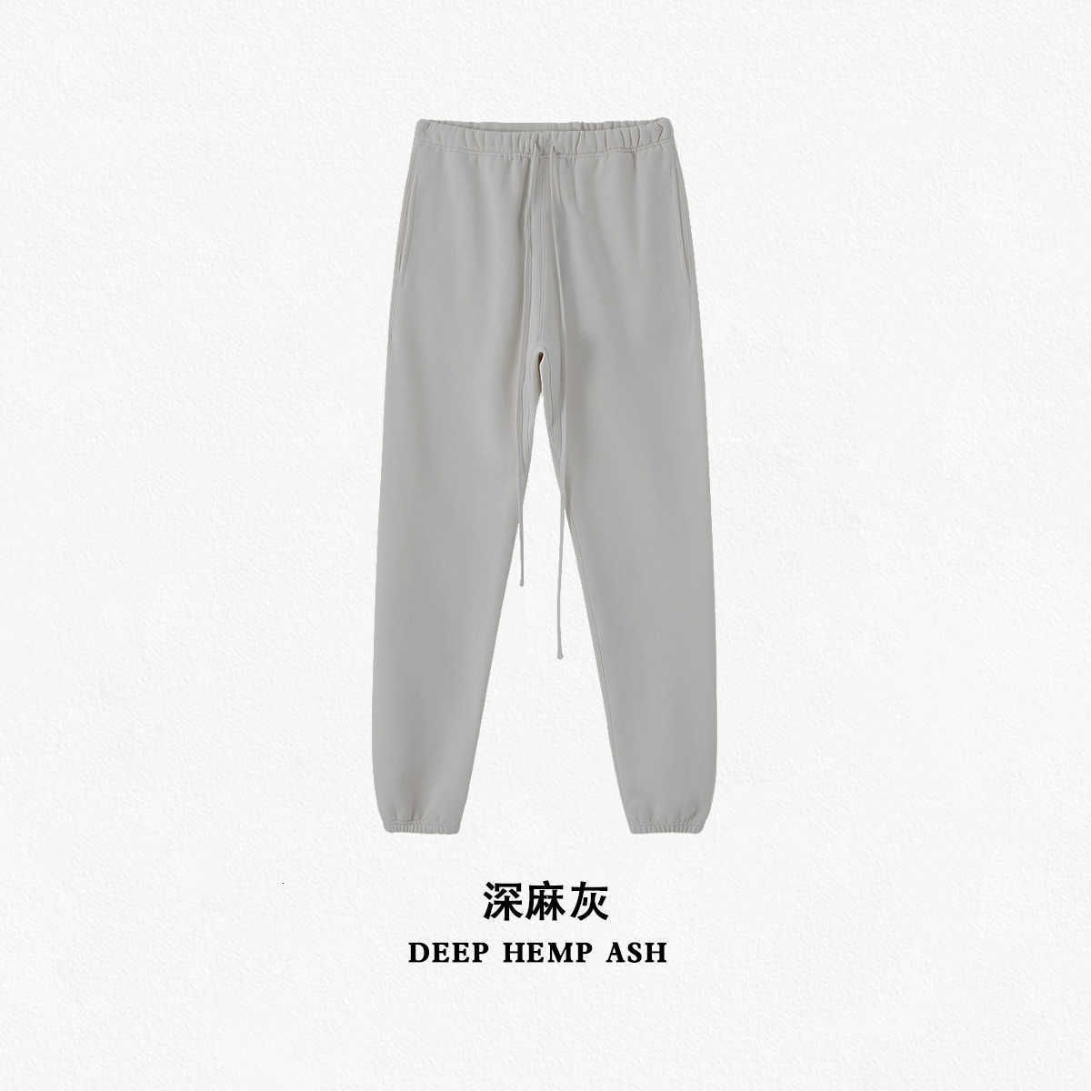 Deep Linen Grey Trousers