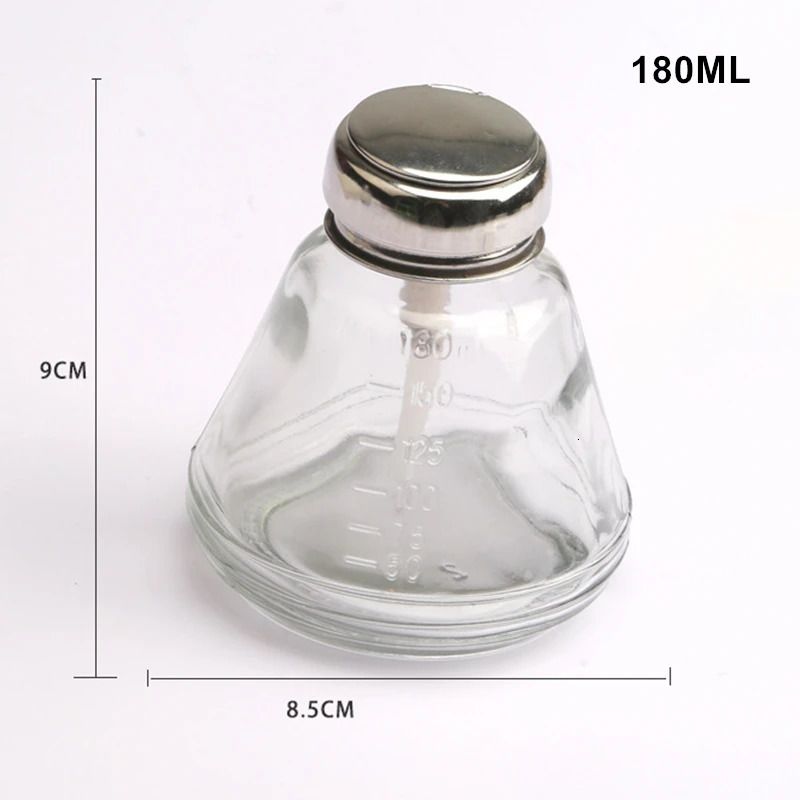 Forma de pera 180 ml de vidrio