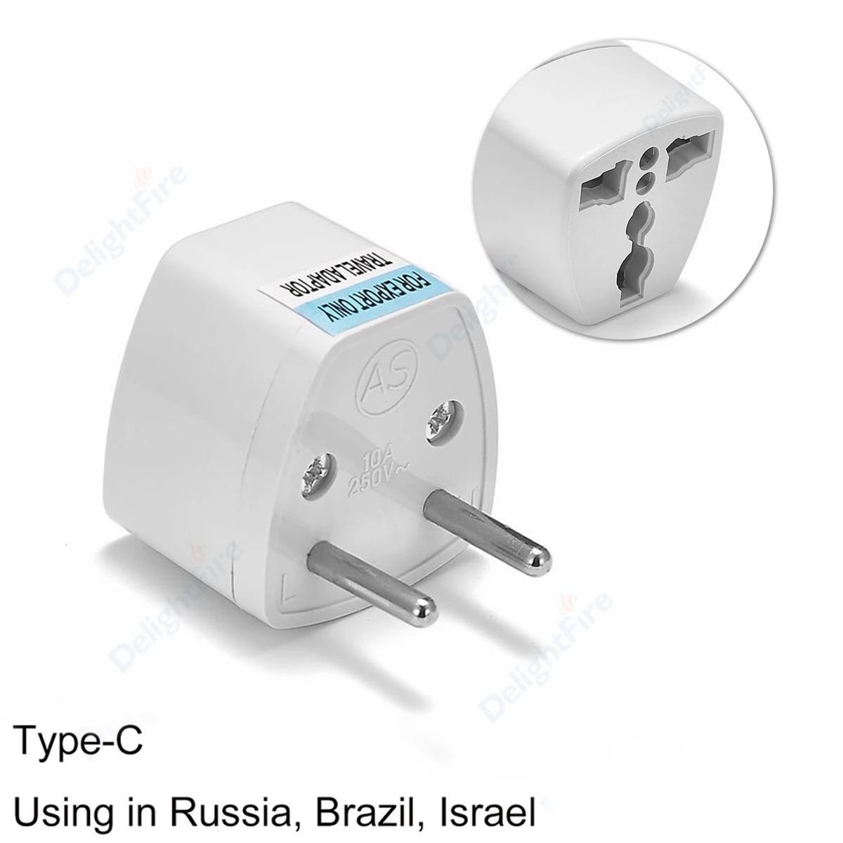 EU Plug-4.0mm-50pcs